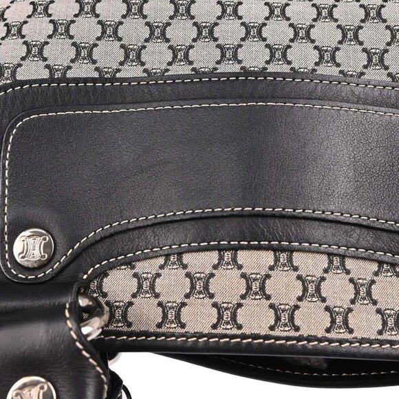 Celine Gray Canvas Macadam Boogie Tote Handbag - Picture 5 of 10